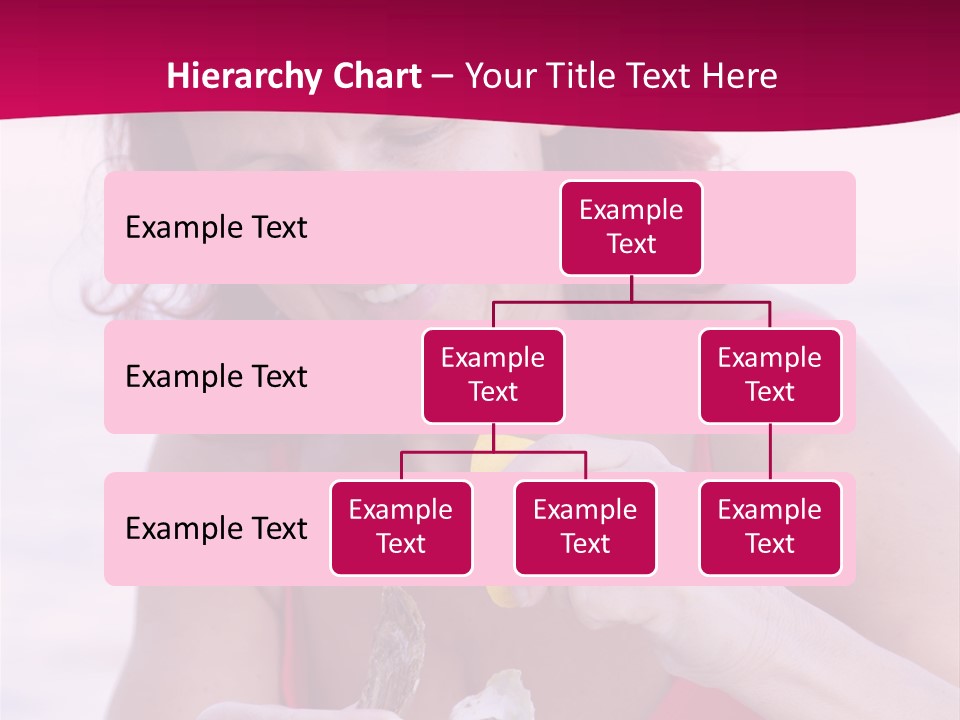 Delicacy Smiling Eating PowerPoint Template