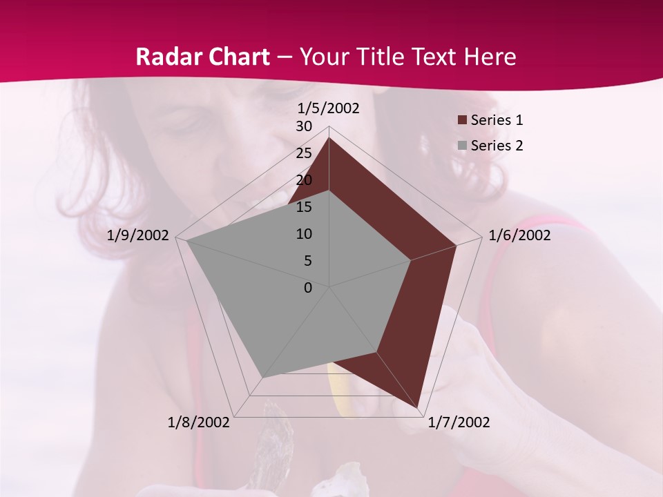 Delicacy Smiling Eating PowerPoint Template