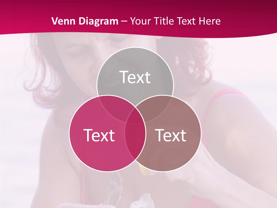 Delicacy Smiling Eating PowerPoint Template