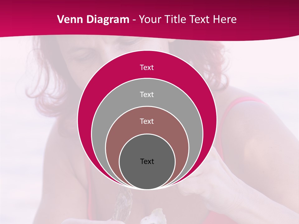 Delicacy Smiling Eating PowerPoint Template