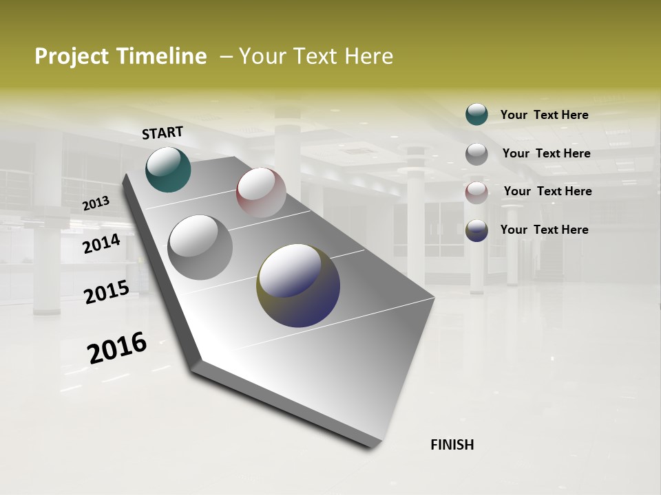 Sales Horizontal Stock PowerPoint Template