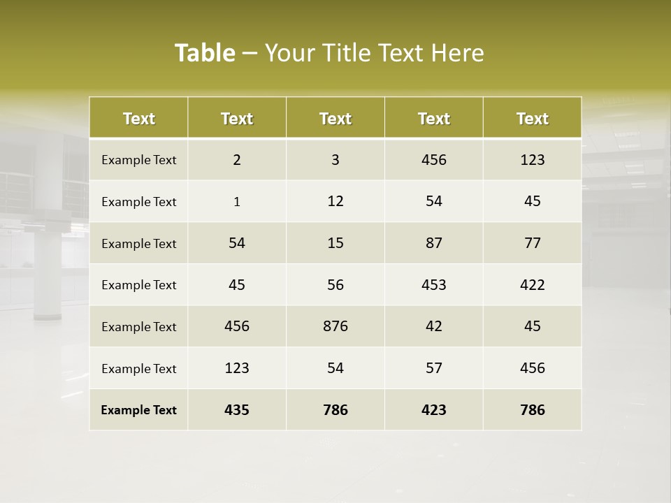 Sales Horizontal Stock PowerPoint Template