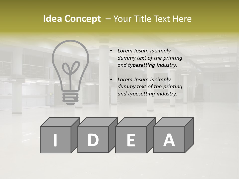 Sales Horizontal Stock PowerPoint Template