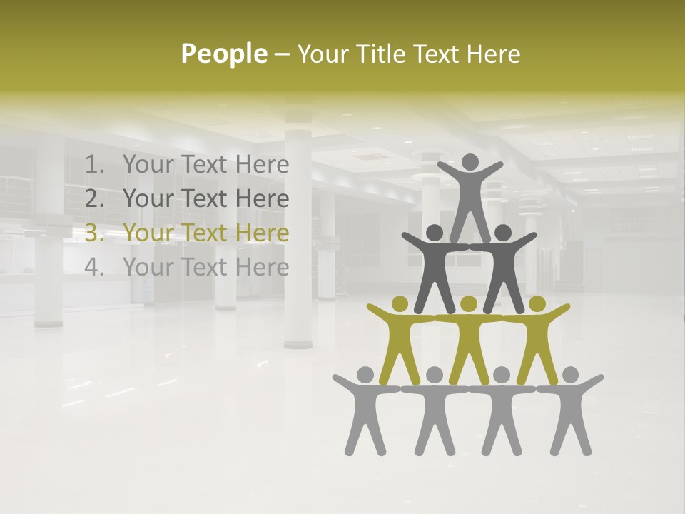 Sales Horizontal Stock PowerPoint Template