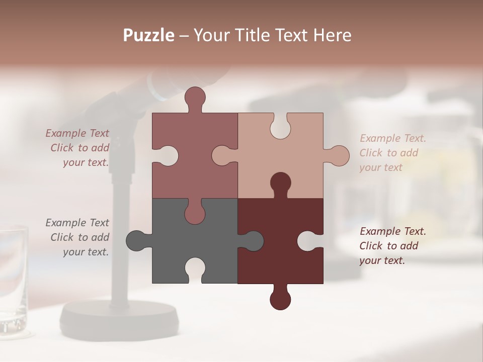 Microphone People Event PowerPoint Template