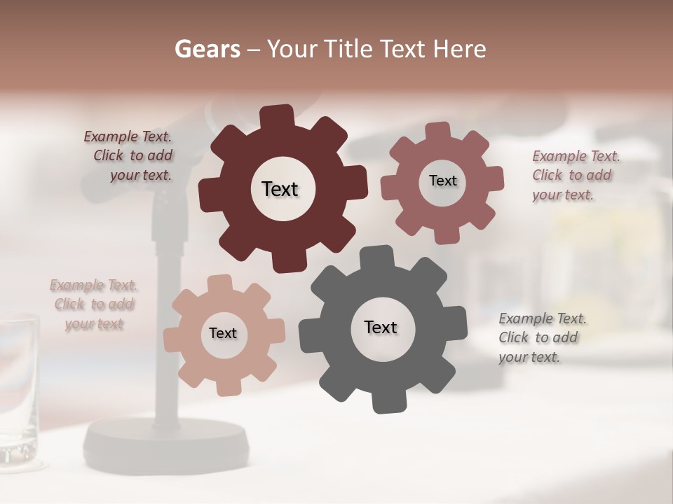 Microphone People Event PowerPoint Template