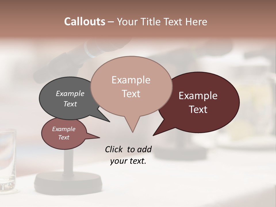 Microphone People Event PowerPoint Template