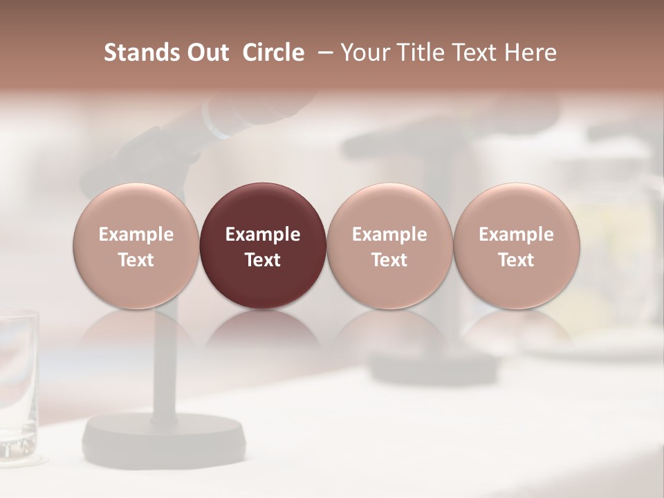 Microphone People Event PowerPoint Template