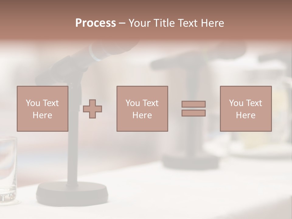 Microphone People Event PowerPoint Template