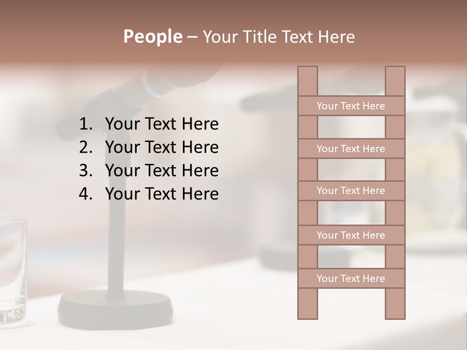 Microphone People Event PowerPoint Template