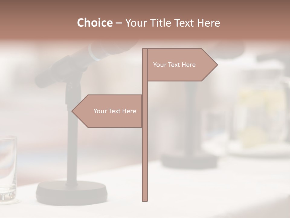 Microphone People Event PowerPoint Template