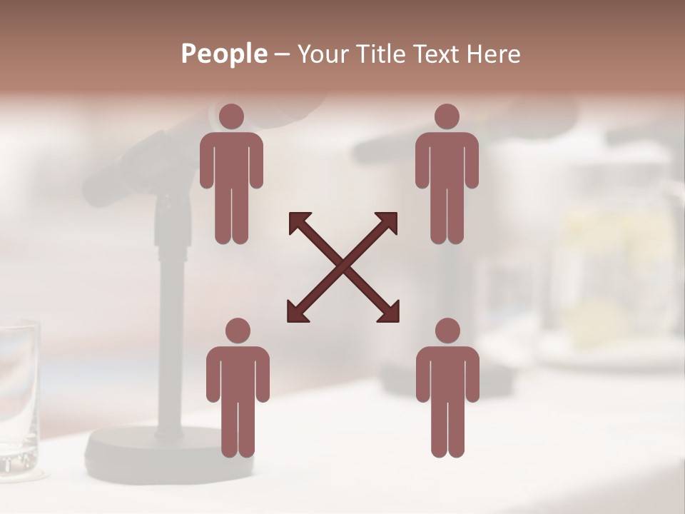 Microphone People Event PowerPoint Template