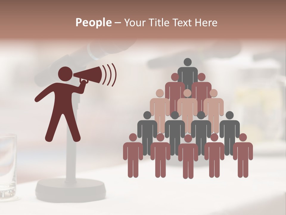 Microphone People Event PowerPoint Template