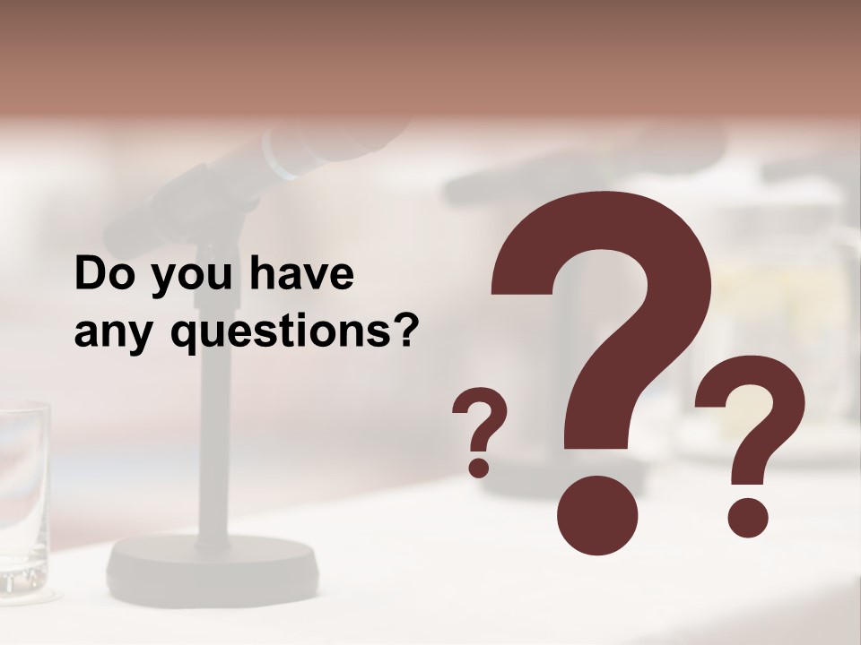 Microphone People Event PowerPoint Template