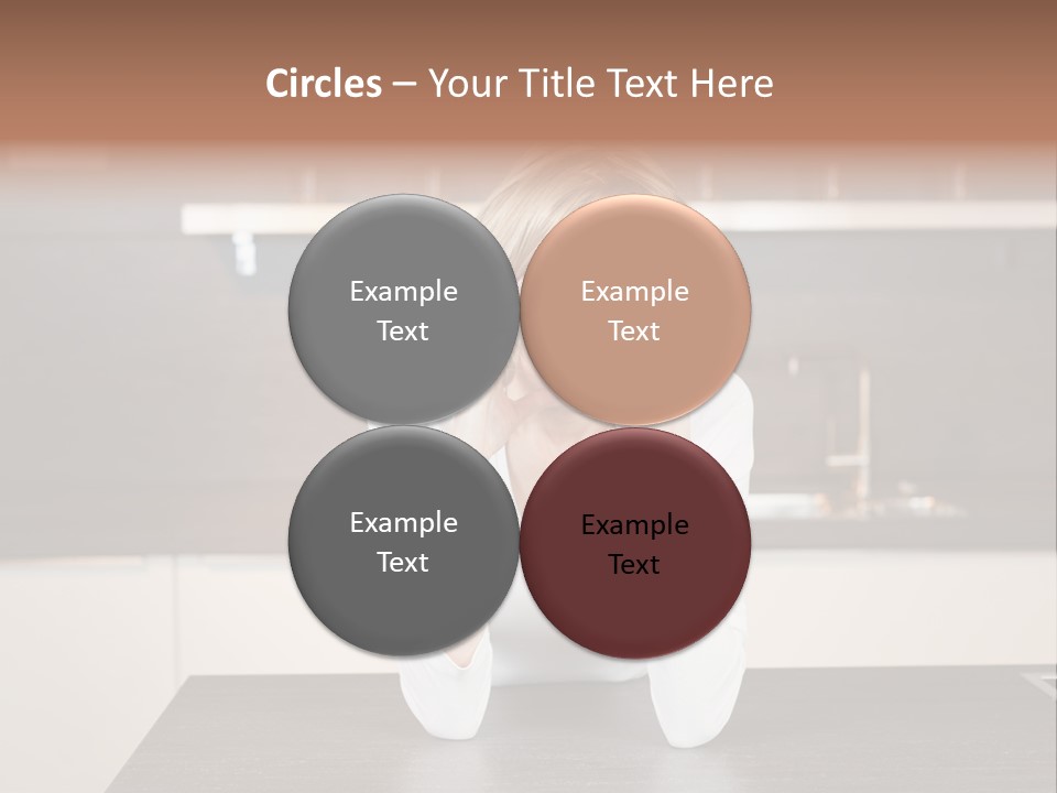 Frustrated Rest On Sleep PowerPoint Template