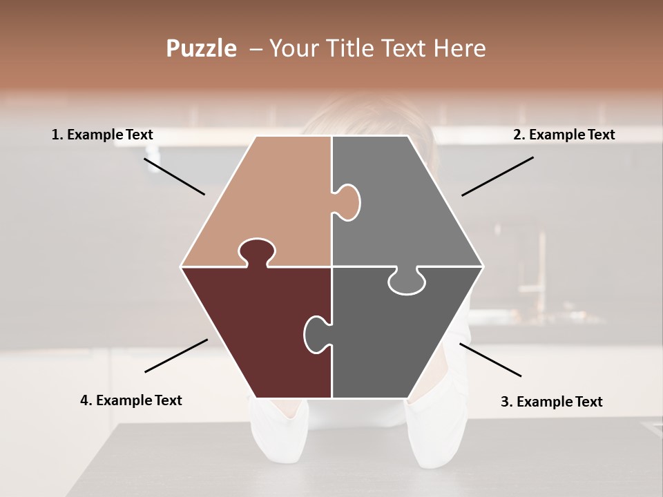 Frustrated Rest On Sleep PowerPoint Template