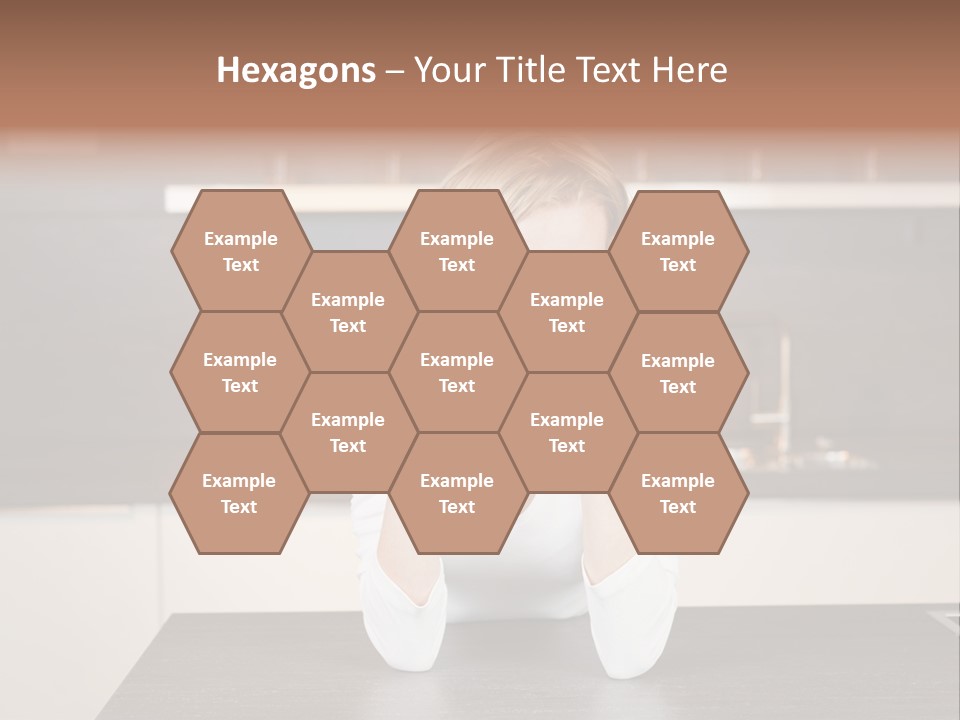 Frustrated Rest On Sleep PowerPoint Template