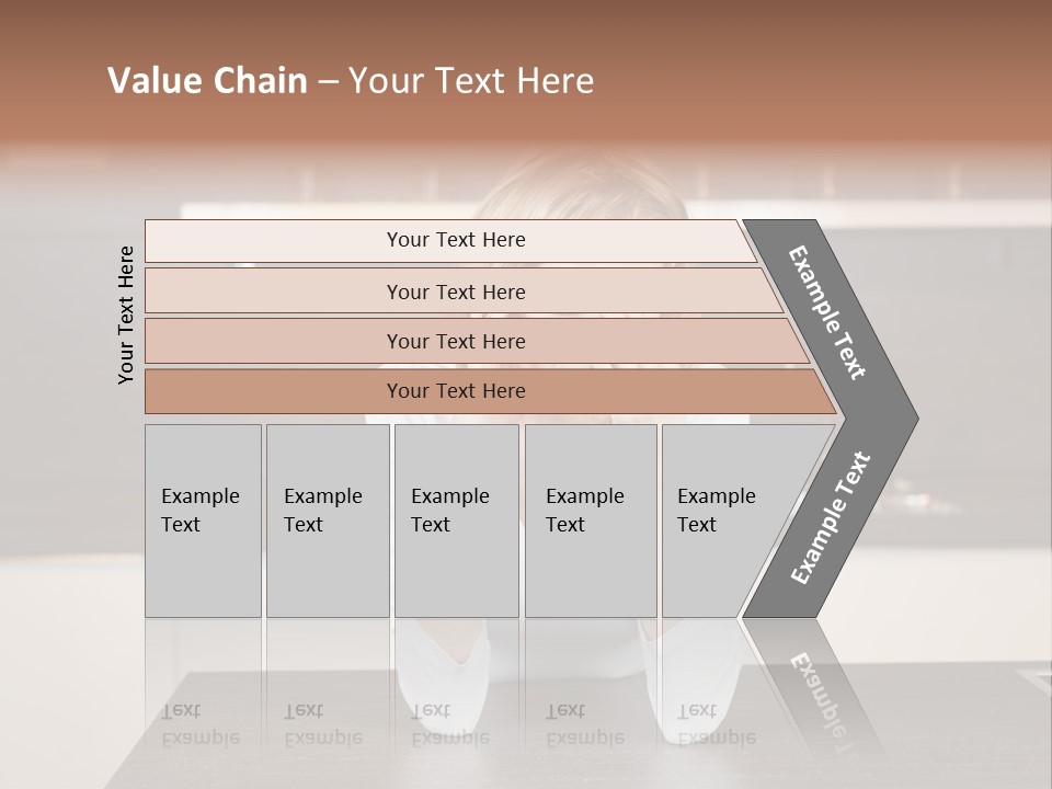 Frustrated Rest On Sleep PowerPoint Template