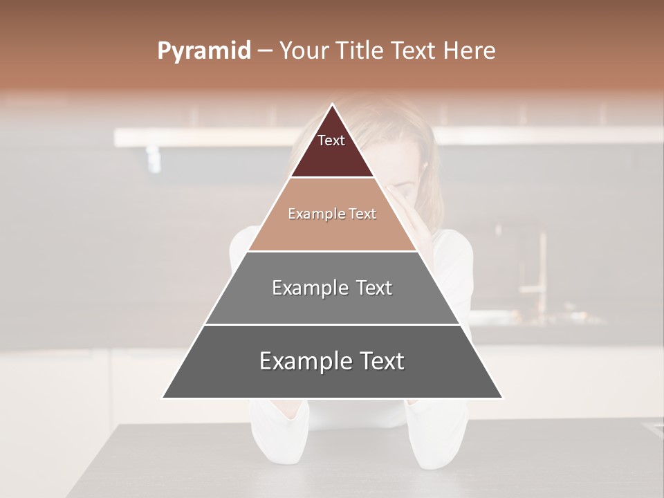 Frustrated Rest On Sleep PowerPoint Template