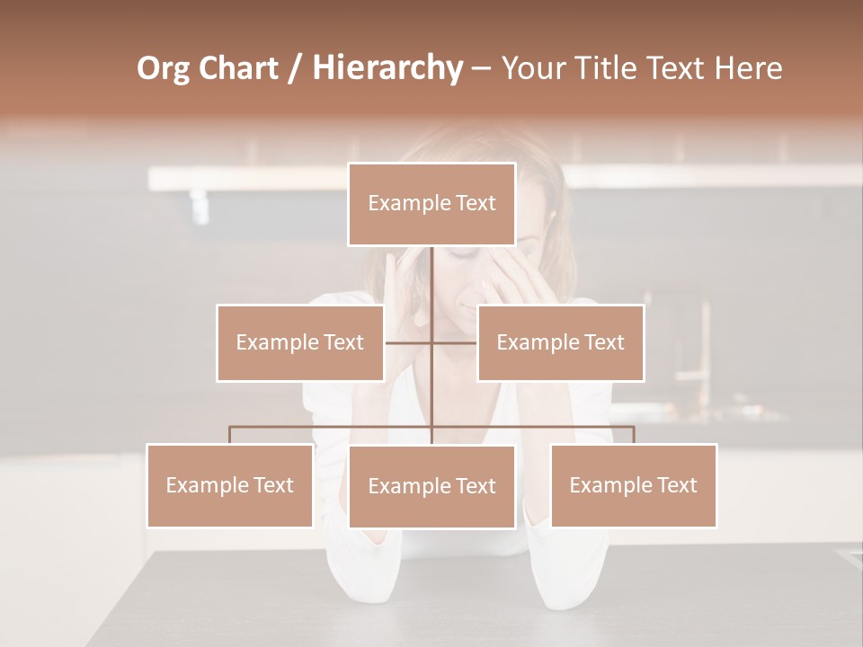 Frustrated Rest On Sleep PowerPoint Template