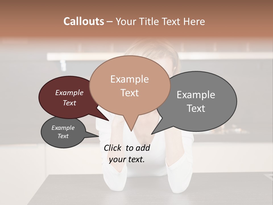 Frustrated Rest On Sleep PowerPoint Template