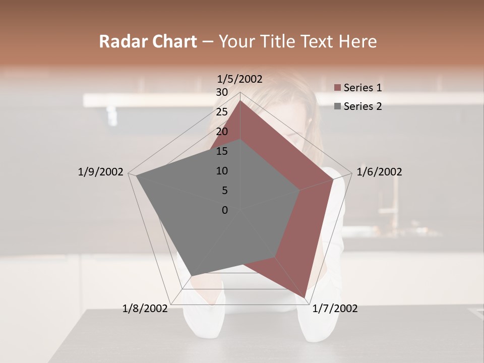 Frustrated Rest On Sleep PowerPoint Template