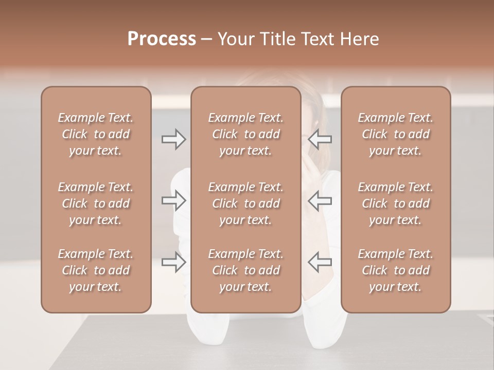 Frustrated Rest On Sleep PowerPoint Template