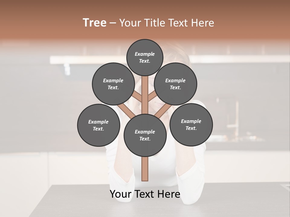 Frustrated Rest On Sleep PowerPoint Template