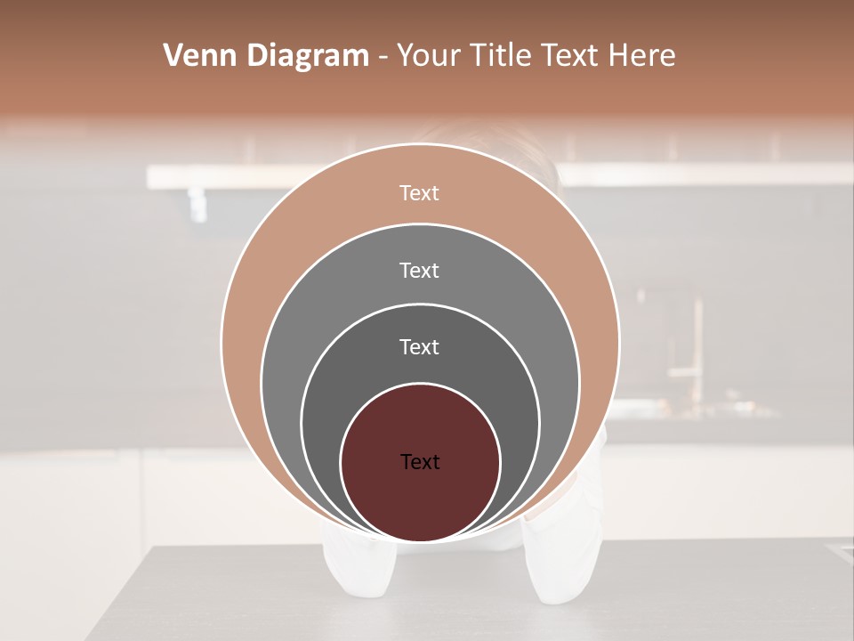 Frustrated Rest On Sleep PowerPoint Template