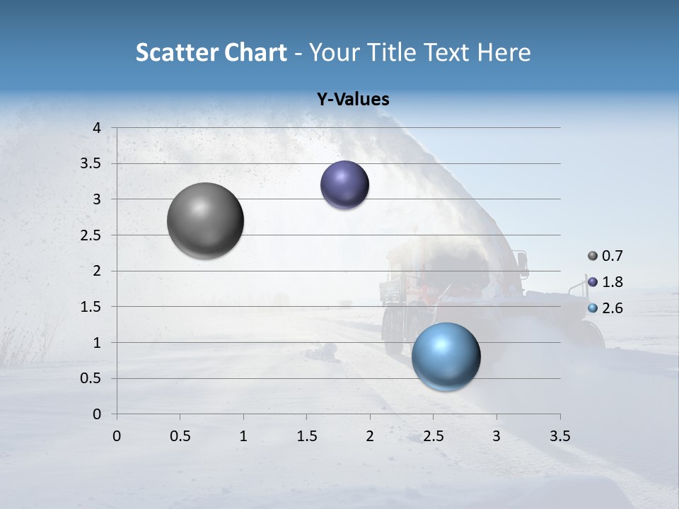 Weather Cold Transportation PowerPoint Template