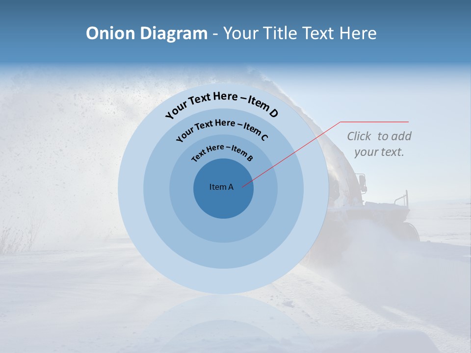 Weather Cold Transportation PowerPoint Template