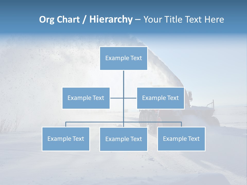 Weather Cold Transportation PowerPoint Template