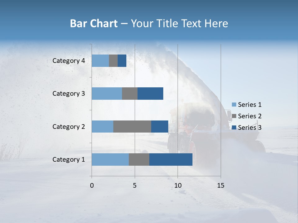 Weather Cold Transportation PowerPoint Template