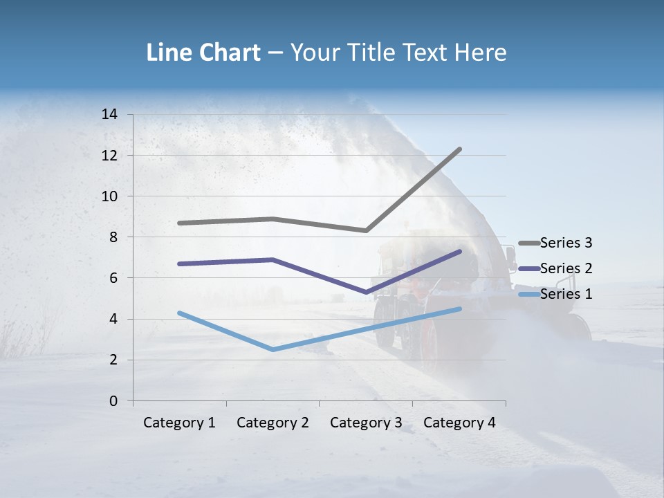 Weather Cold Transportation PowerPoint Template