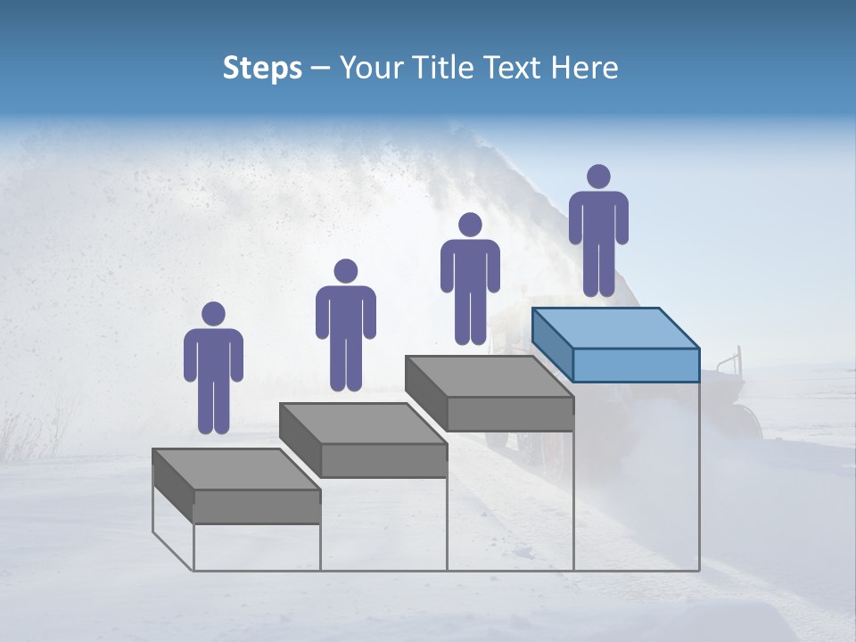 Weather Cold Transportation PowerPoint Template