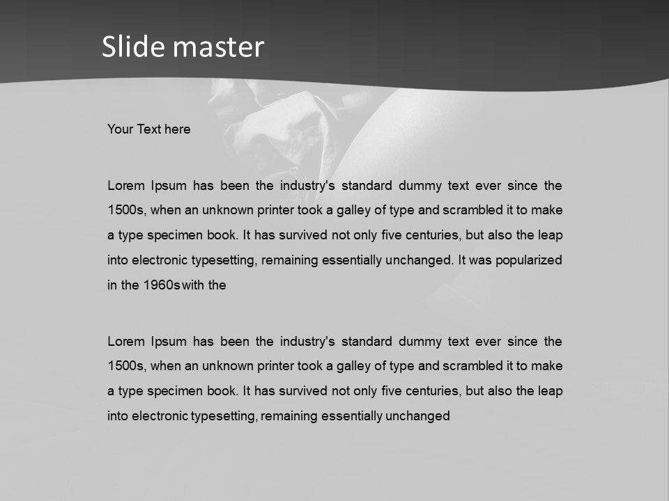 Hopelessness Teenager Despair PowerPoint Template