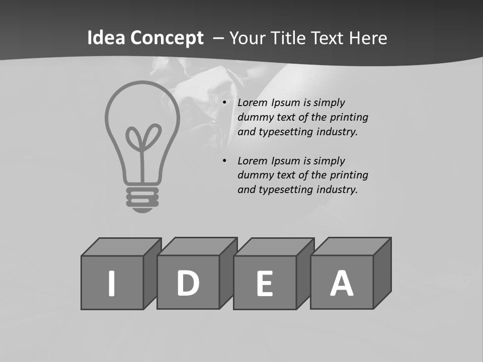 Hopelessness Teenager Despair PowerPoint Template