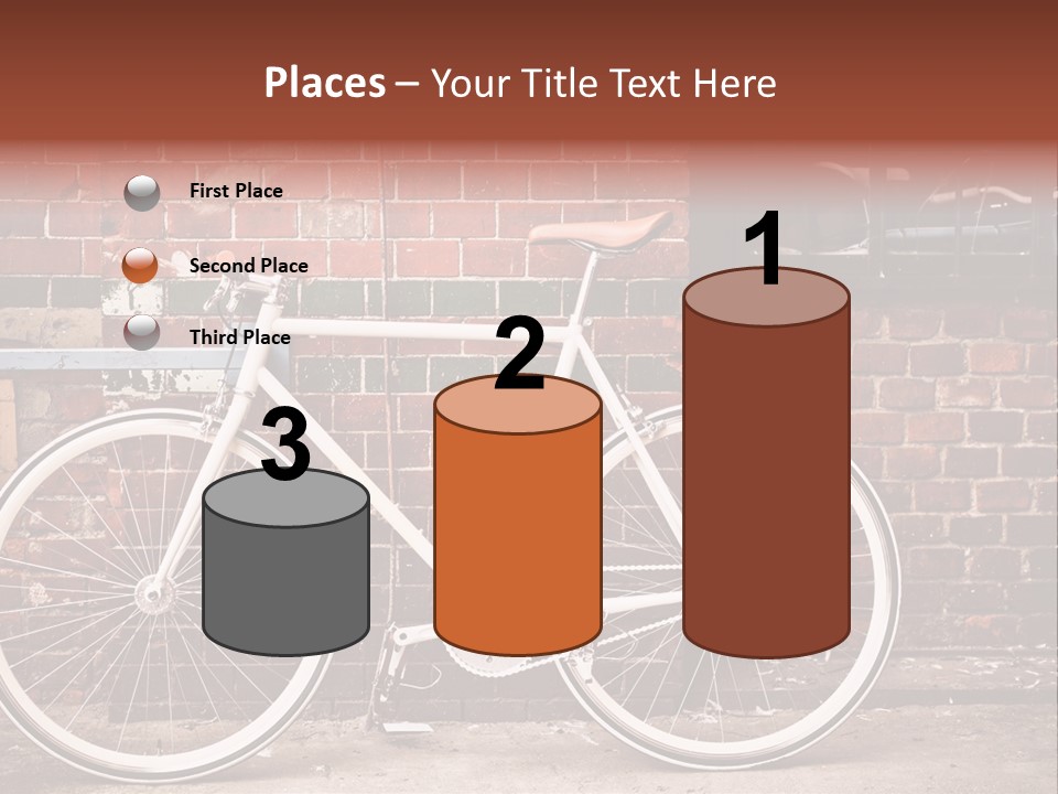 Nobody White Building PowerPoint Template