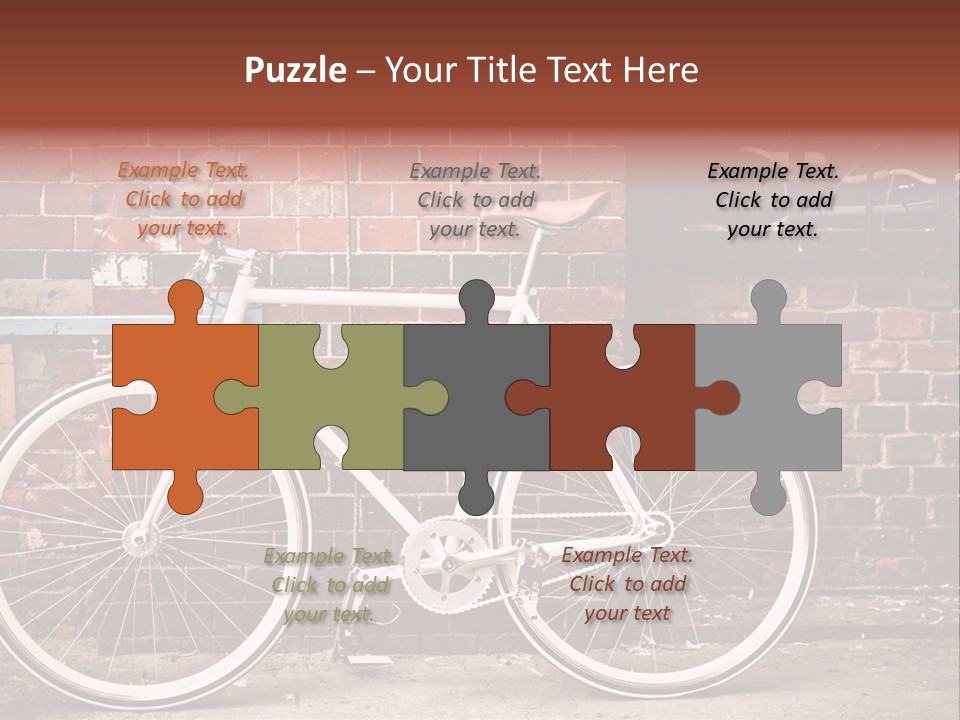 Nobody White Building PowerPoint Template