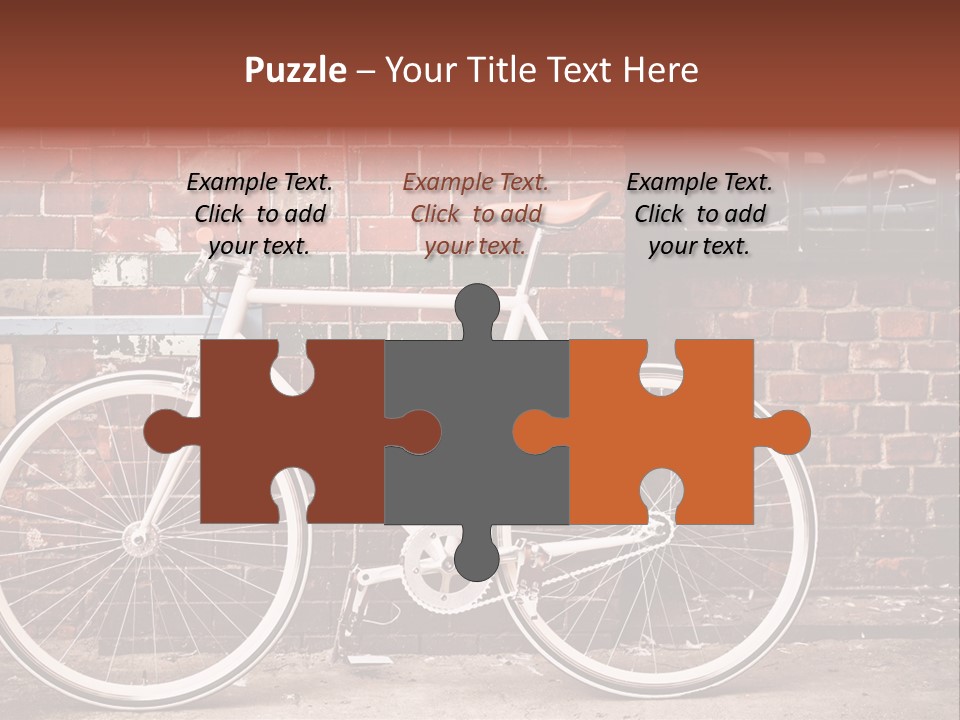 Nobody White Building PowerPoint Template