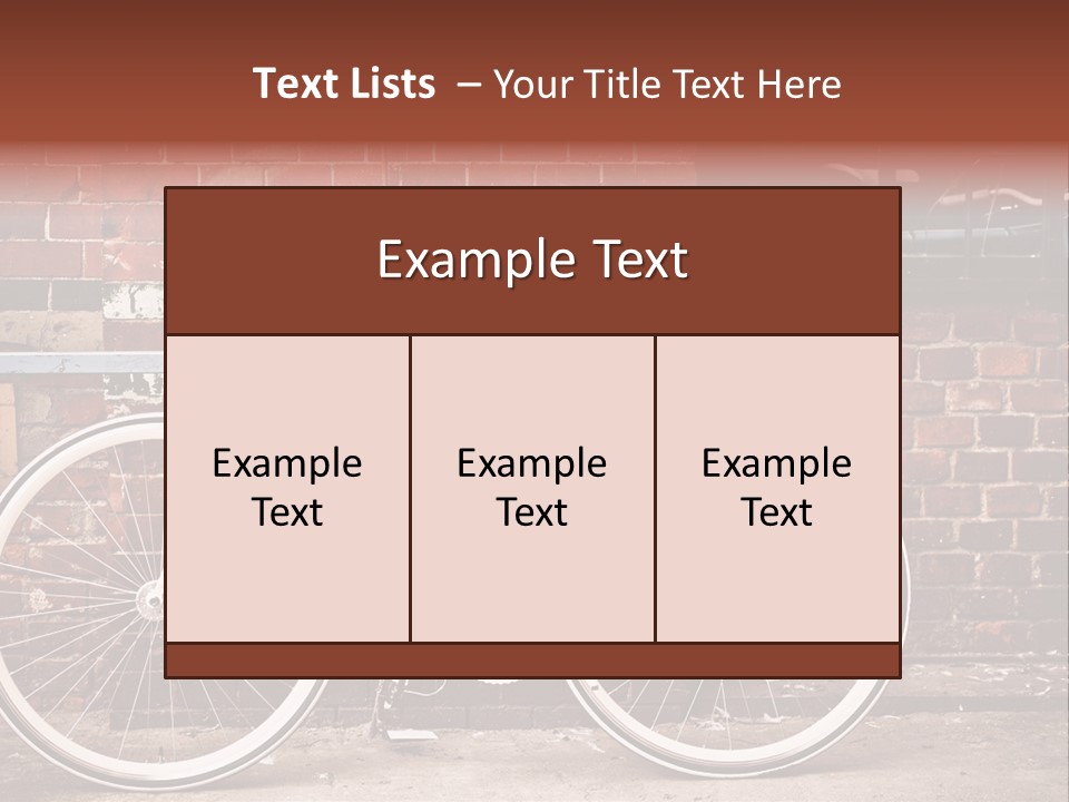 Nobody White Building PowerPoint Template