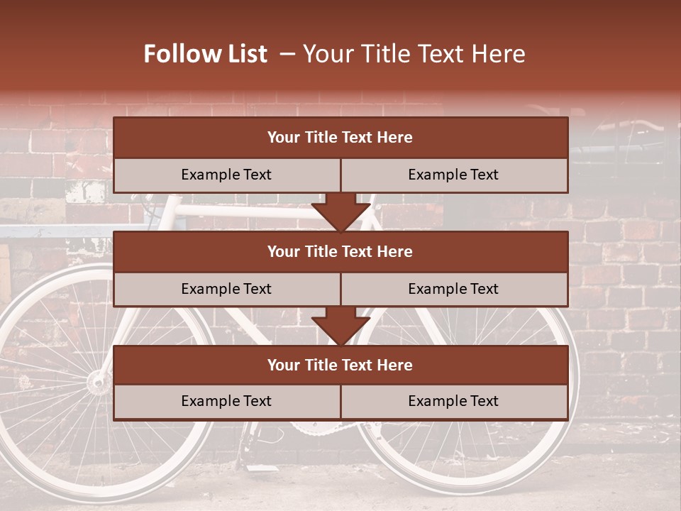 Nobody White Building PowerPoint Template