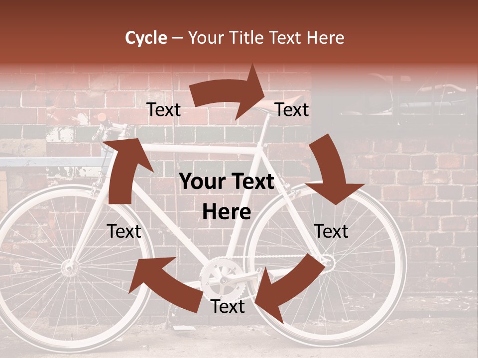 Nobody White Building PowerPoint Template