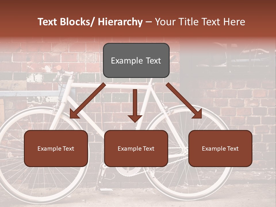 Nobody White Building PowerPoint Template