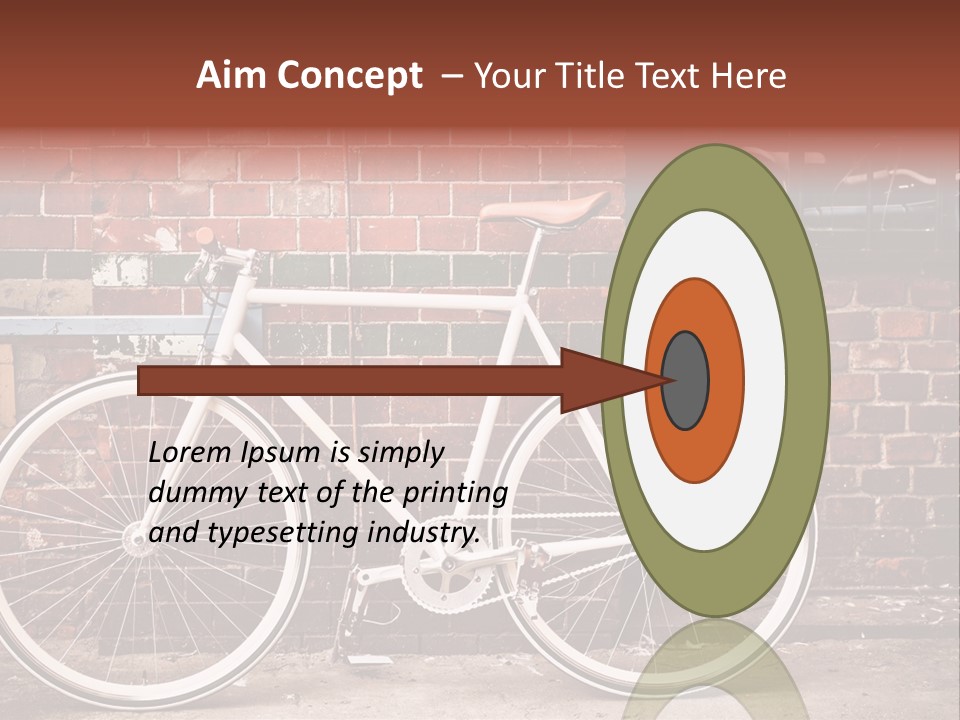 Nobody White Building PowerPoint Template