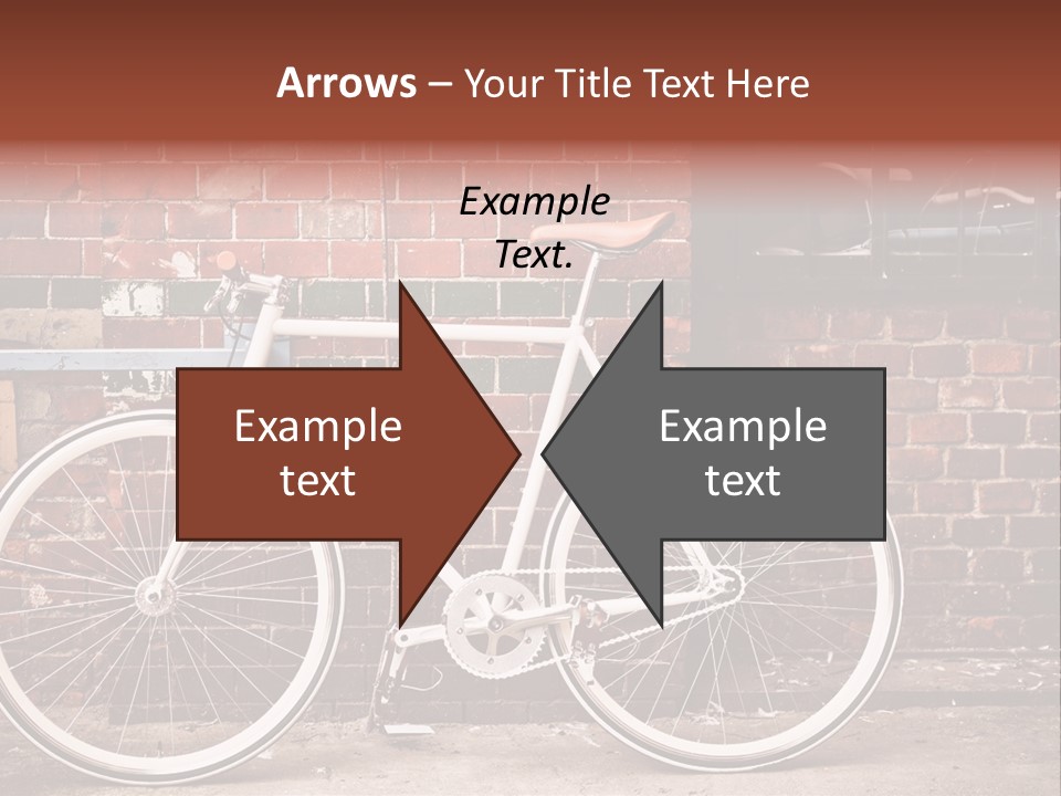 Nobody White Building PowerPoint Template