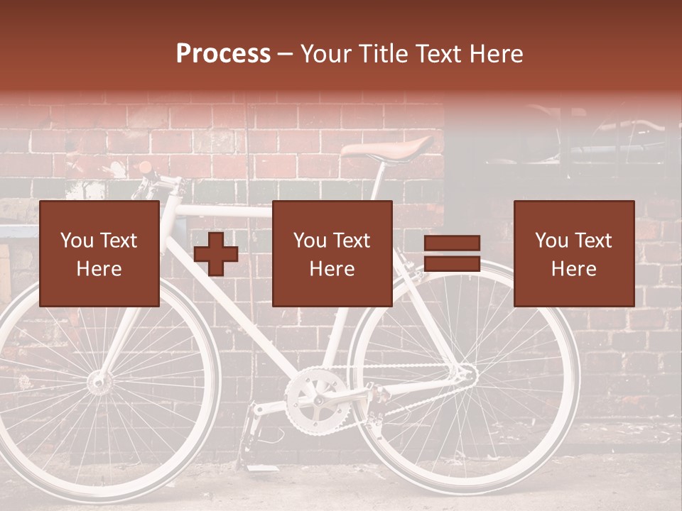 Nobody White Building PowerPoint Template