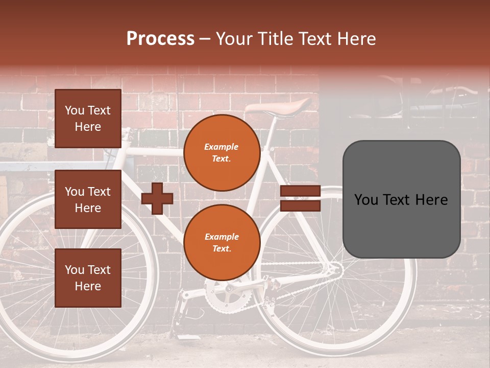 Nobody White Building PowerPoint Template