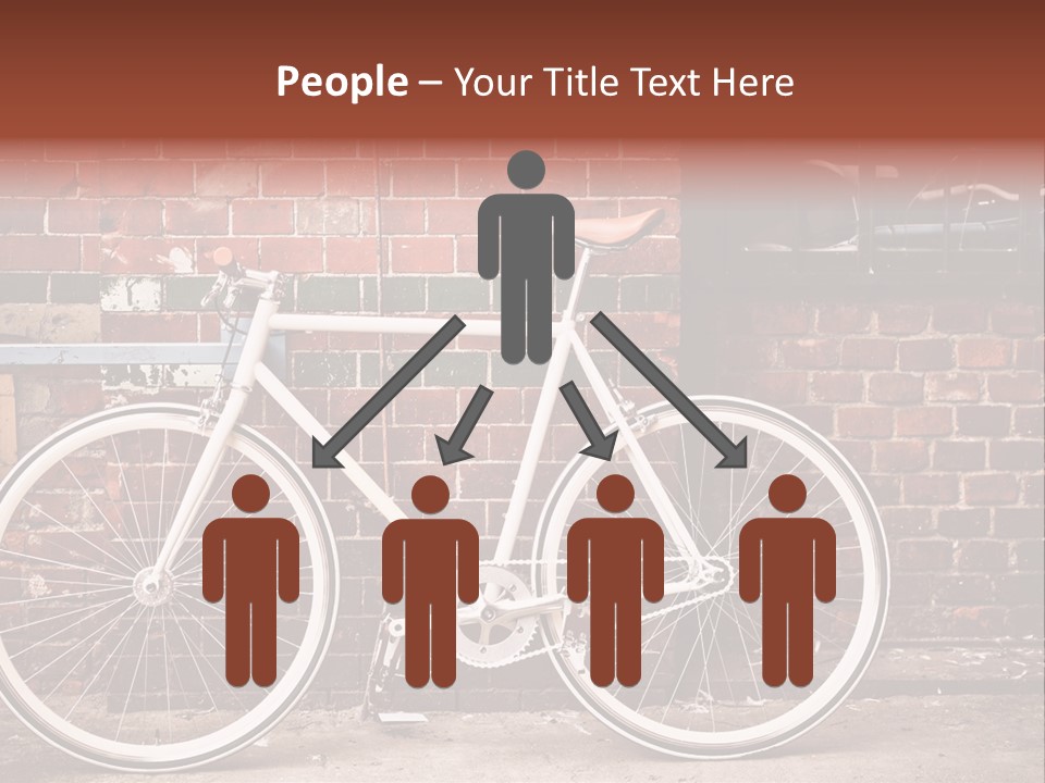 Nobody White Building PowerPoint Template