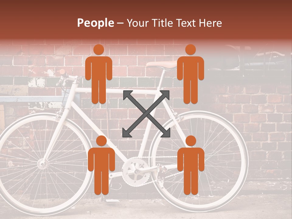 Nobody White Building PowerPoint Template